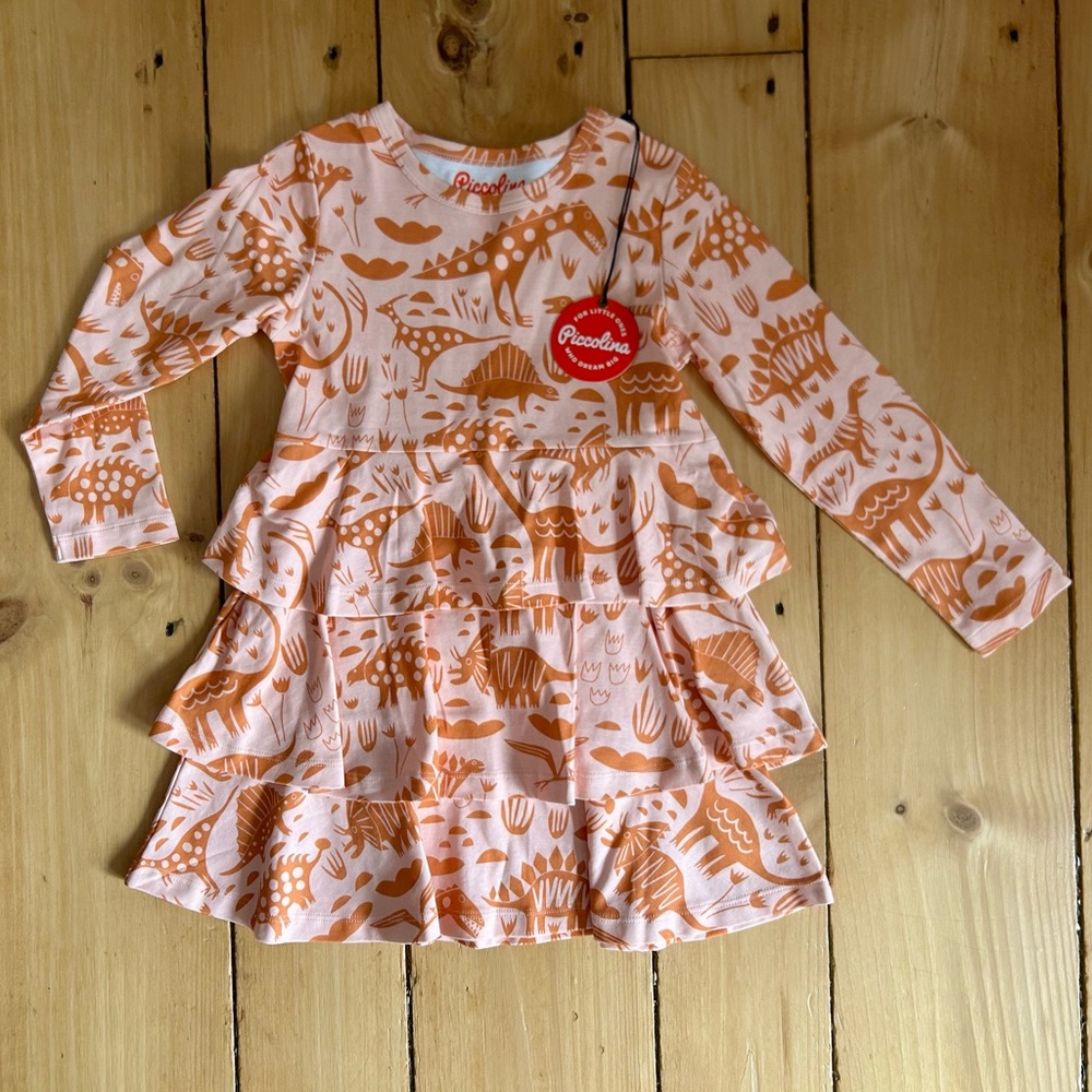 Piccolina NWT paleontology dress